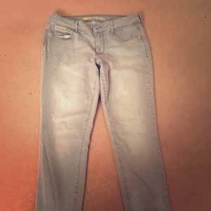 Washed out grey Rockstar jeans